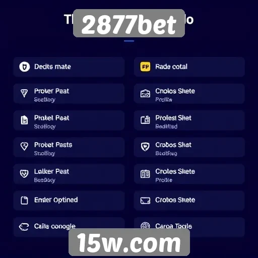 Métodos de pagamento disponíveis no 2877bet